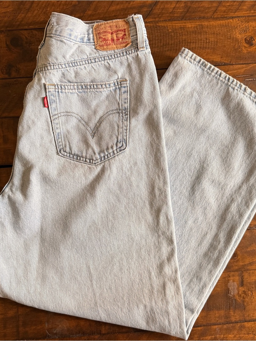 Levi’s High Waisted Straight Jeans, Women’s Size 32